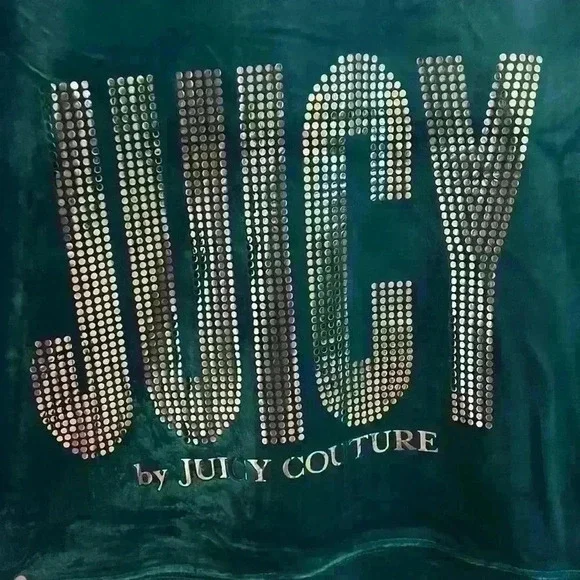 Juicy Couture Womens Plus Hoodie w Mid Rise Velour Pant Set NWT Y2K style 2X - Picture 2 of 14
